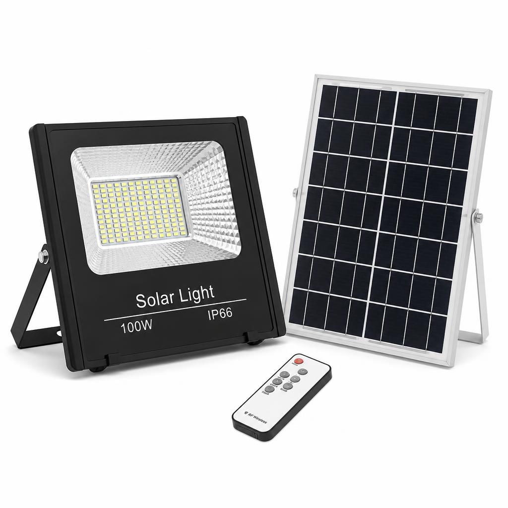100W Solar LED Flood Light